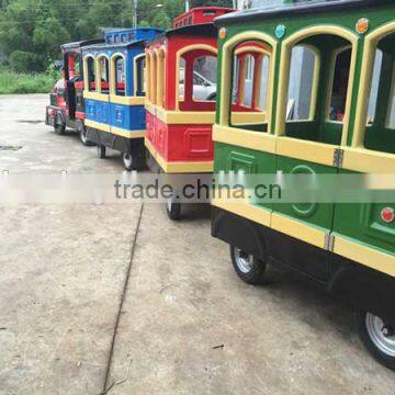 trackless tourist train with music