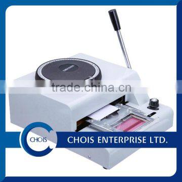 Hot Selling Manual Embossing Machine For PVC Card