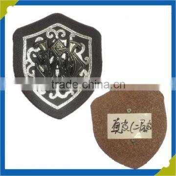 Handmade Tag Craft Embossed Genuine Real Leather Label Patch