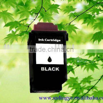 Black 25ml ink volume for hot lexmark LM 12A1145 compatible cartridges