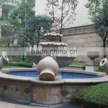 Garden Carving Stone Water Spray Fountain