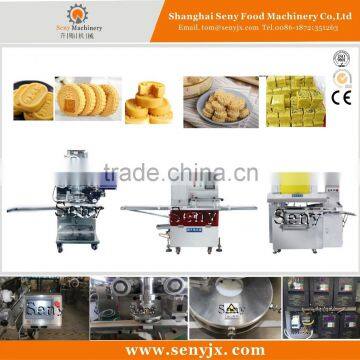 Hot sell fully automatic green been pastry making encrusting line