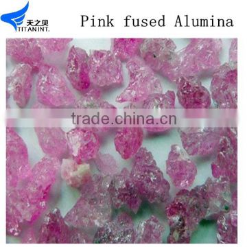 Pink Fused Alumina for Abrasives&Refractory