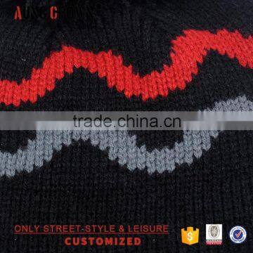 Custom 100% Acrylic Jacquard Beanie Wholesale photo-4