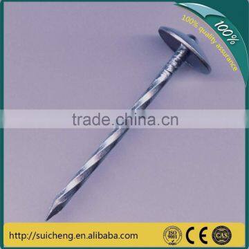 Guangzhou Factory Free Sample Galvanized Roofing Nails With umbrella shape