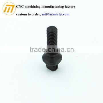 Custom CNC turning precision stainless steel knurled thumb screw