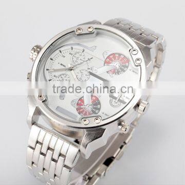 2015 Oulm Brand Watch, Fashion Watch Silver, Smart Watch Chinese Wholesale photo-2