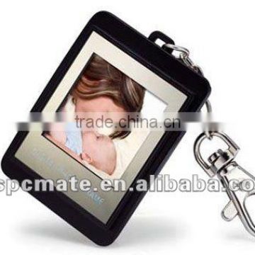 Mini digital photo frame keychain