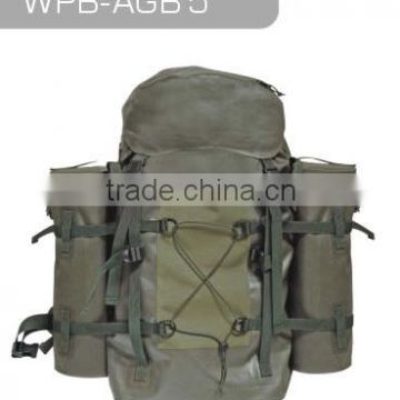 Fashion waterproof army green line bags