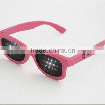 2015 Diffraction glasses. Diffraction Lens Gradient Firework kaleidoscope,3DW-DF101