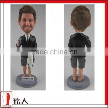 custom fish picker personal bobble head