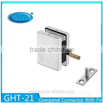 Zinc Alloy Glass Holder Patch Fitting For Frameless Glass Door