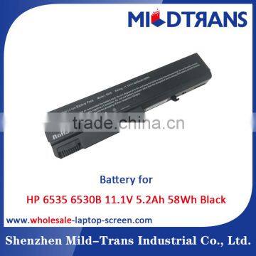 Laptop Battery for HP 6535 6530B 11.1V 5.2Ah 58Wh Black