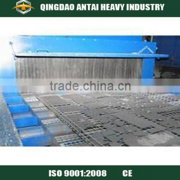 CE Approved wire belt conveyor small sand blasting machinefor the fragile thin-walled aluminum