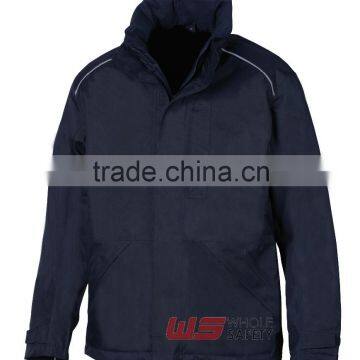 Navy Flame resistant and antistatic waterproof jacket