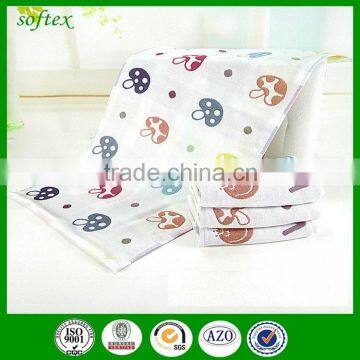 Baby Cotton Square Cloth Muslin / 100 Cotton Small Baby Cotton Square Face Towel Wholesale photo-4
