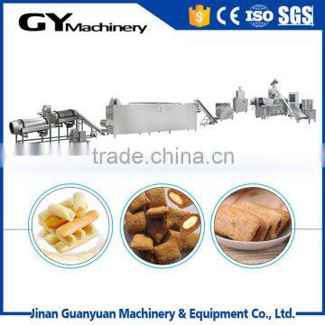 China popular cream core filling snack process line/making machine