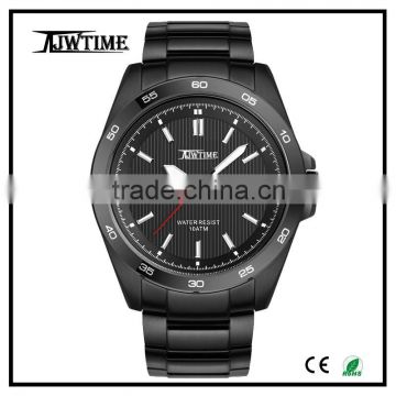 2016 men's watches all black luxury watch stainless steel jewelry diver watch high quality 10 atm watch