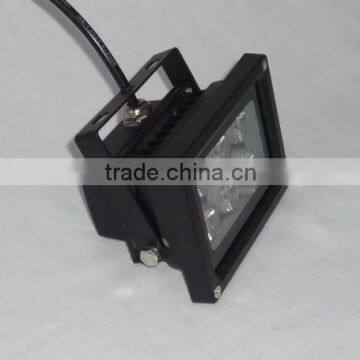 LED Flood Light 6W Yellow IP66 Black AC85-265V Outdoor Led Flood Lamp photo-4