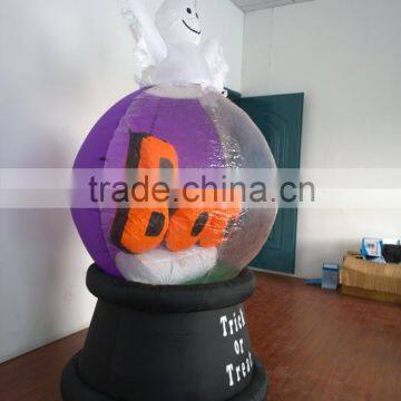 DJ-XT-09 Inflatable Boo Ball Halloween Decoration Ghost Lighted photo-4