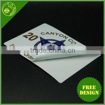 high quality 0.12mm normal hot vinyl waterproof sticker