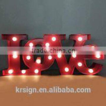 Creative Customized Mental Led Letter Sign Wholesale Price photo-3