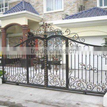 Custom Wrought Iron Gate By Handmade