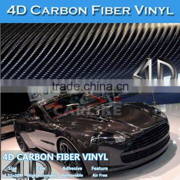 3-6 Year CARLIKE Stretchable Black 4D Carbon Film Vinyl Wrap photo-6