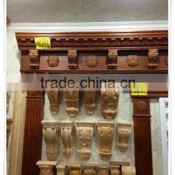 Competitive price Hot sale decorative wood carving corbels