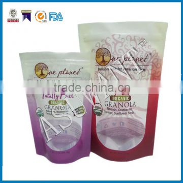 New products cookie bag plastic for christmas from Shenzhen manufacturer make clear plastic food bag for cookies