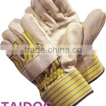 cow grain leather gloves/best quality by taidoc pakistaan