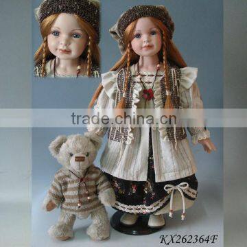 Vintage fashion new popular country girl doll 26inch vinyl doll