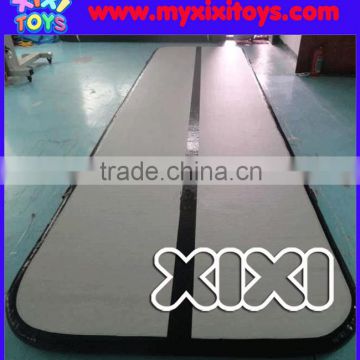 Gymnastic inflatable air track mat, inflatable tumbling air mat