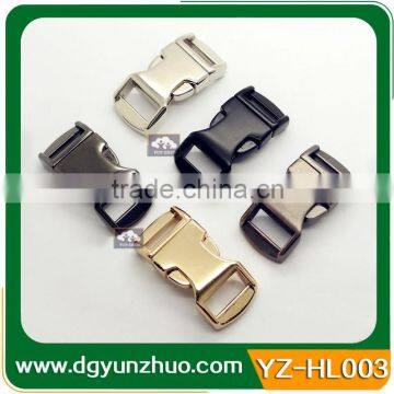 14mm Metal backpack buckles with 14 colors, metal bag bckles