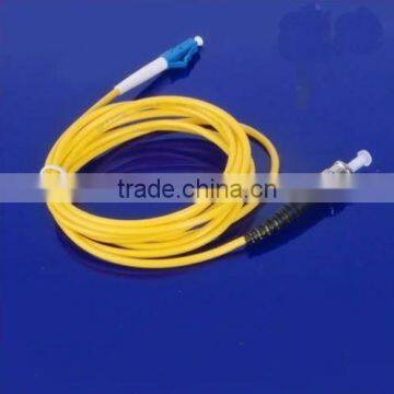 ST to LC single mode simplex fiber optic patch cable