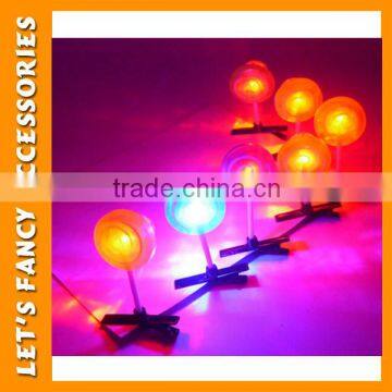 PGHD0651 New Style Led Light Fancy Wholesale Candy Hair Clips for Girls photo-3