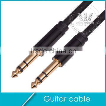 Premium Instrument Cable 1/4" mono guitar cable male to male