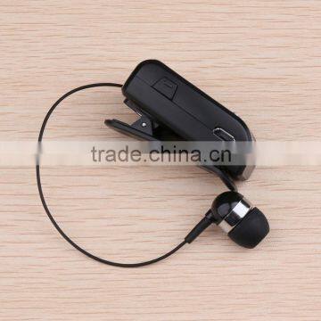 Kingo Manufacture Mini Bluetooth Headset With Retractable Headphone photo-5