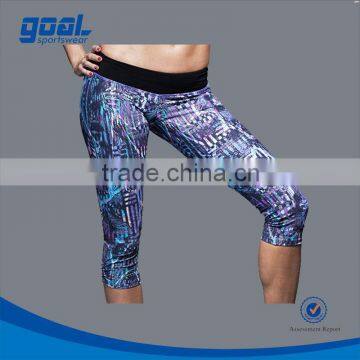 Top grade new pattern womens high waist fitness yoga pants