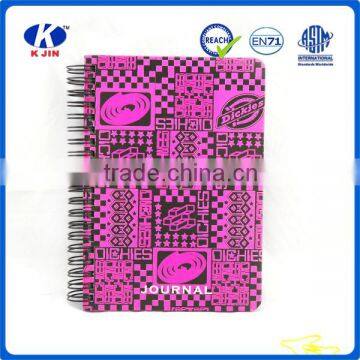 Bulk custom A5 spiral notebooks for children with low price OEM accept