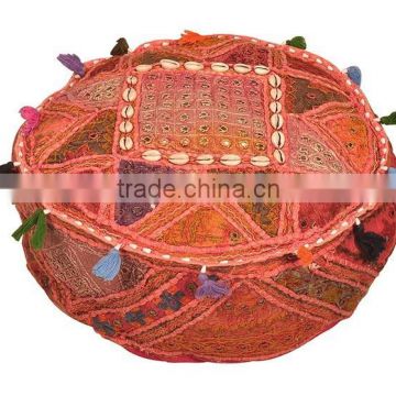 indian modern design round modern footstool ottoman