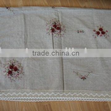 embroidery table cloth