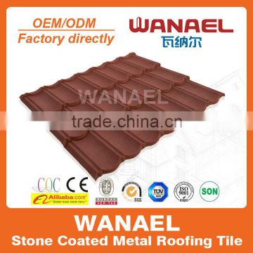 chinese style colorful stone iron house roof sheet