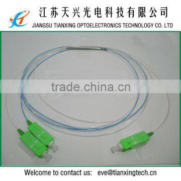 Fibra optica coupler 1:2 SC APC 9/125 simplex 900um loose