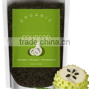 Mendior Organic ground coffee and soursop deep sea salt body scrub,OEM custom brand,200g