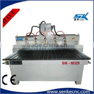 Multi head Jinan cheap wood furniture engraving machine cnc 3d router wood cnc router metal