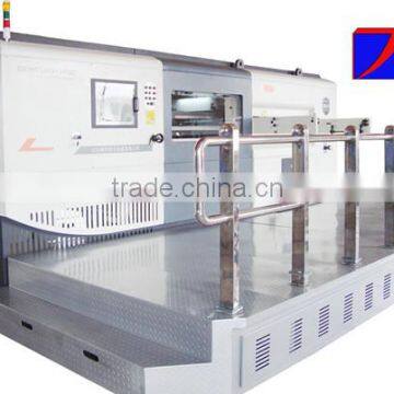 semiautomatic die cutting machine with stripping