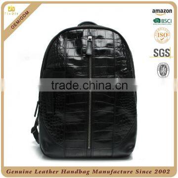 CSB270A001 new unique genuine leather laptop backpack mens designer leather backpacks china suppliers