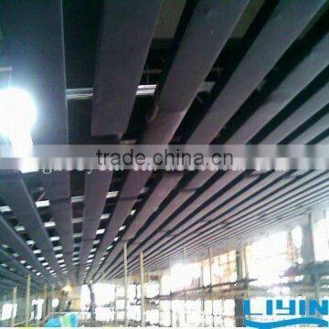 Acoustic shield fabric track ceiling acoustic panel suspended absorption panel