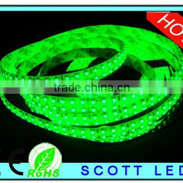 led 3528 cabinet lamps green color silicon dc12v 240 led 3528